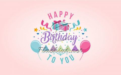 Happy Birthday Wish - Free Vector