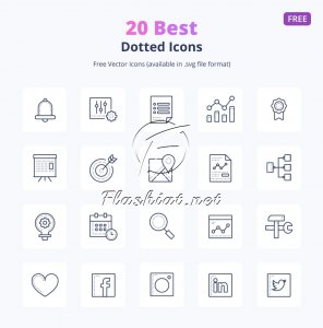 20 Best Dotted Icons - Free Icon
