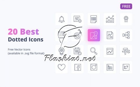 20 Best Dotted Icons - Free Icon