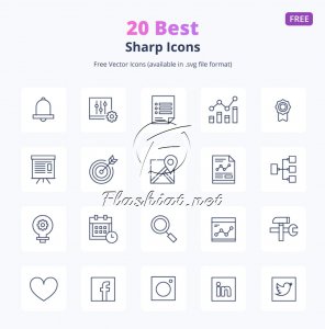 20 Best Sharp Icons - Free Icon