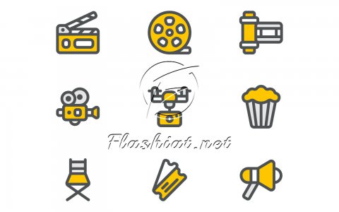 Cinema and Filming - Free Icon