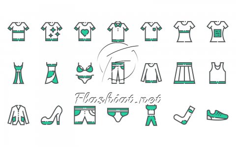 Clothes and Apparels - Free Icon